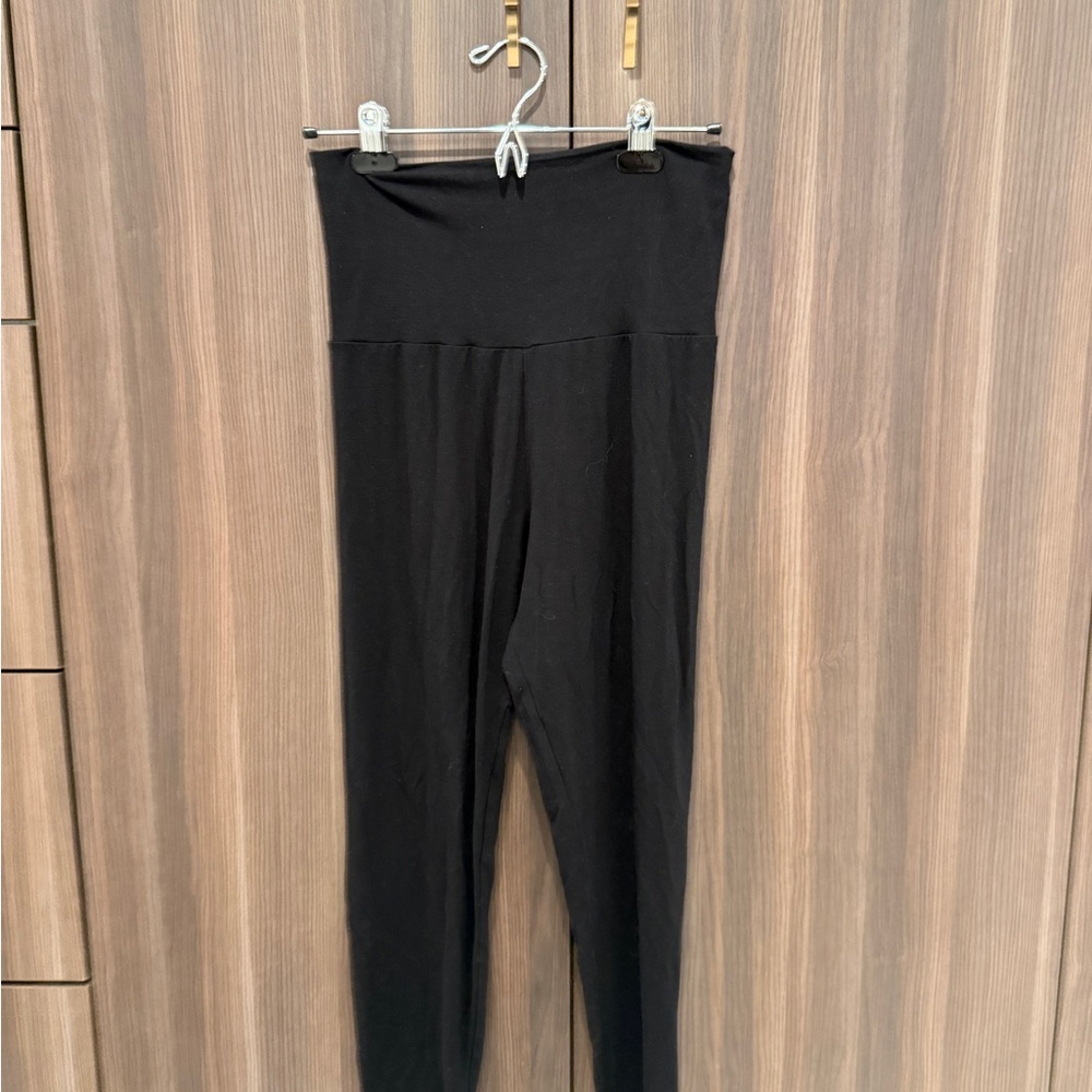 Black Women's High-Waisted Pants